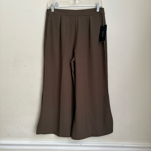 ZARA WIDE LEG BBASIC TROUSERS SIZE M NWT - Picture 1 of 5